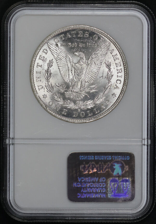 Reverse of this 1890-S Morgan Dollar NGC MS-63 Redfield Hoard