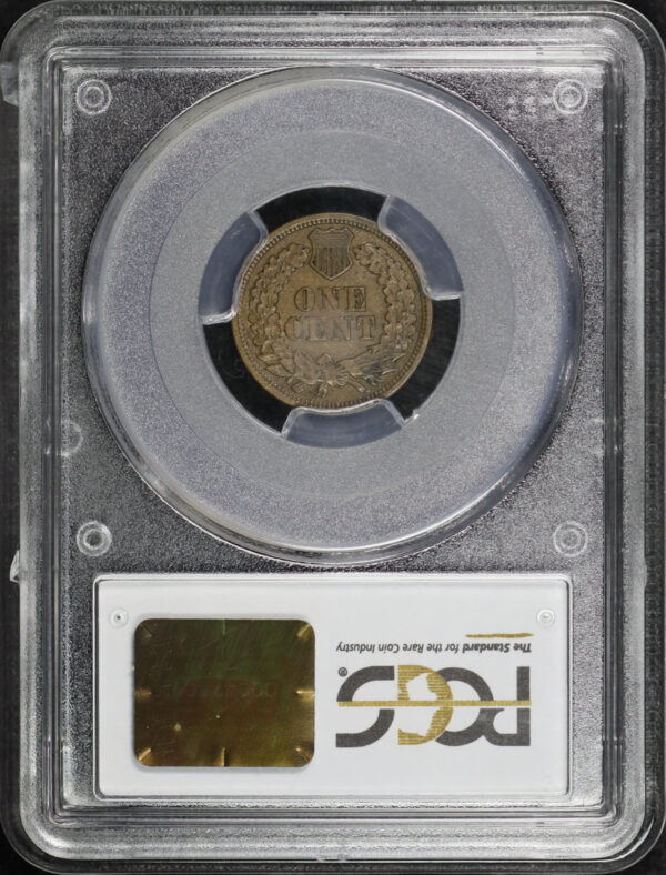 Reverse of this 1864 Indian Cent L on Ribbon PCGS XF-45 BN