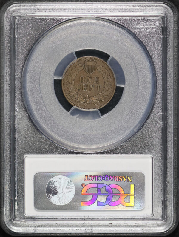 Reverse of this 1878 Indian Cent PCGS XF-40 BN