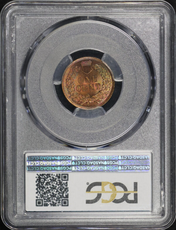 Reverse of this 1904 Indian Cent PCGS MS-64 RB