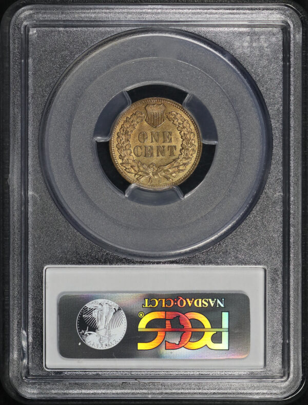 Reverse of this 1909-S Indian Cent PCGS MS-64 RB