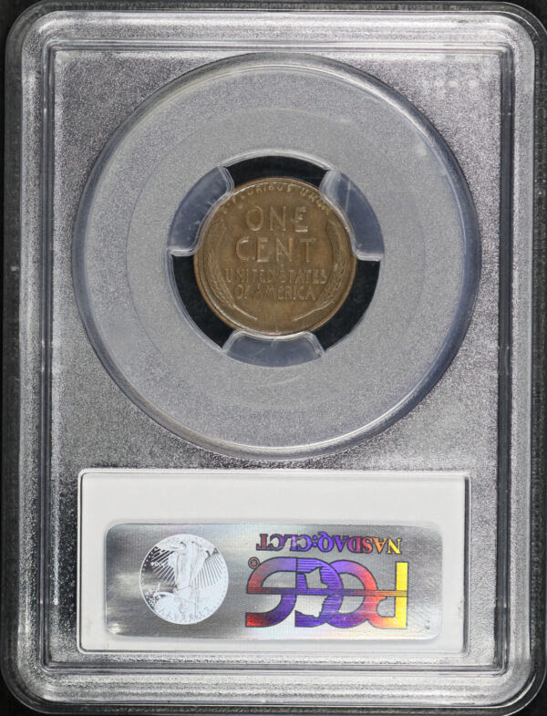 Reverse of this 1911-D Lincoln Cent Wheat Reverse PCGS AU-53 BN