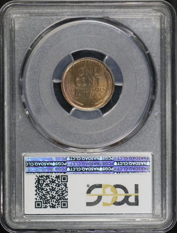 Reverse of this 1919-S Lincoln Cent Wheat Reverse PCGS MS-65 RB