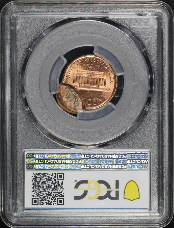 Reverse of this 2000 Lincoln Cent Modern PCGS MS-65 RD