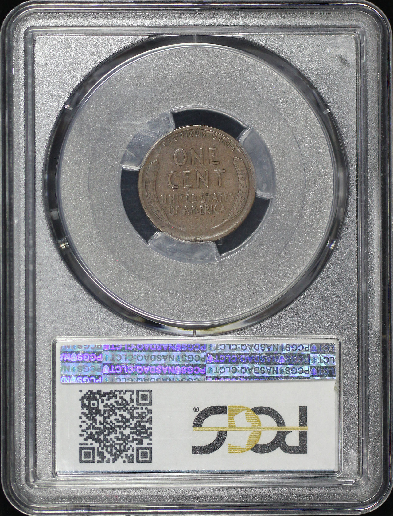 Reverse of this 1922-D No D Lincoln Cent Wheat Reverse Strong Reverse PCGS F-15 BN