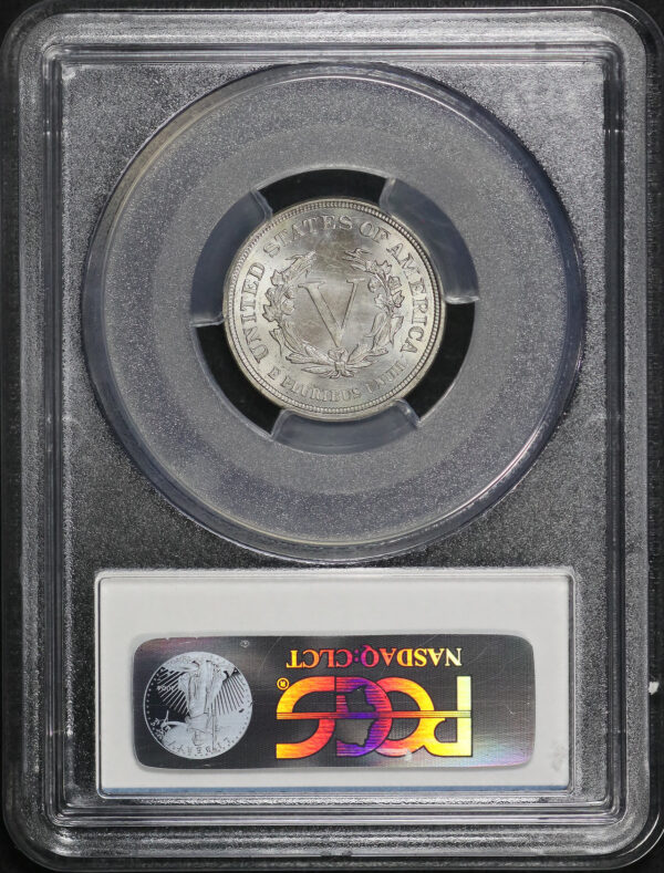 Reverse of this 1883 No CENTS Liberty Nickel PCGS MS-64