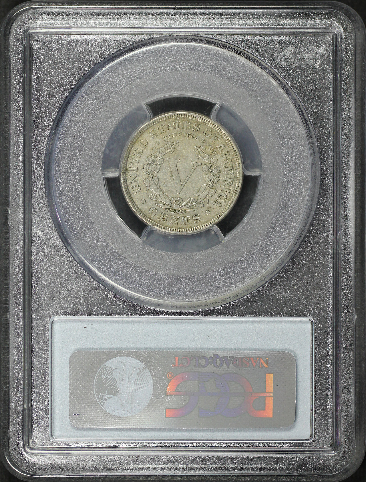 Reverse of this 1894 Liberty Nickel PCGS XF-40