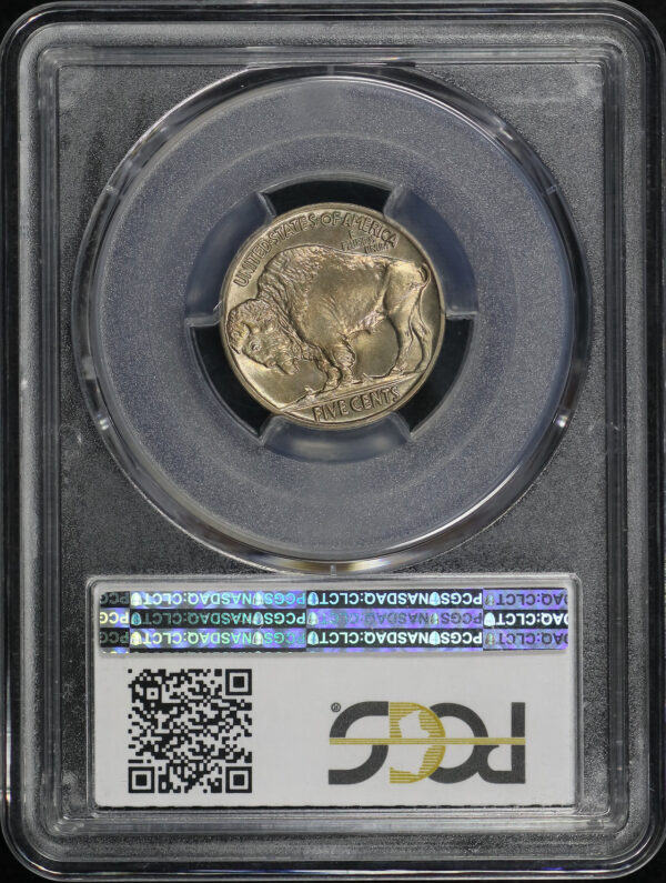 Reverse of this 1916 Buffalo Nickel PCGS MS-67