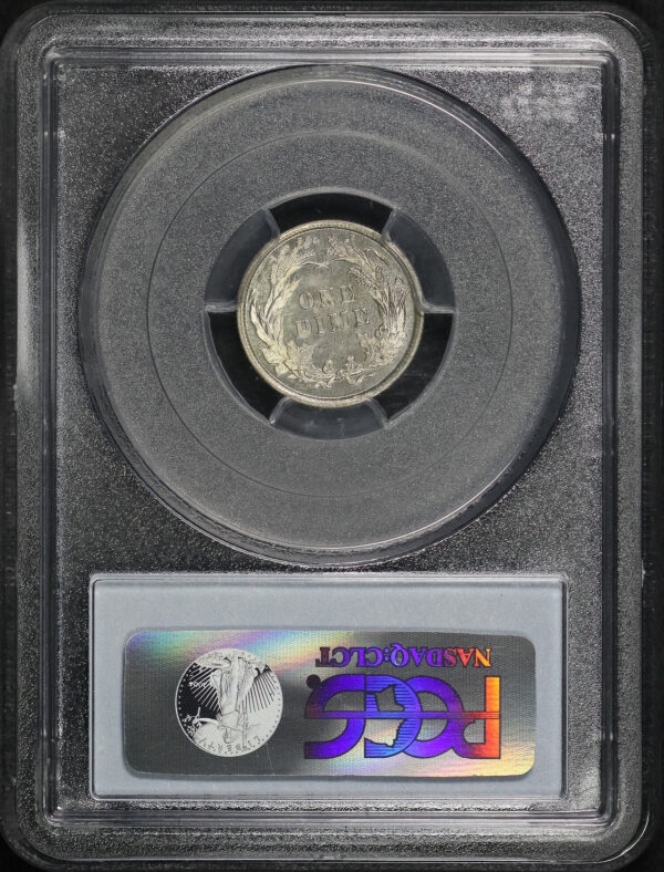 Reverse of this 1894 Barber Dime PCGS PR-65