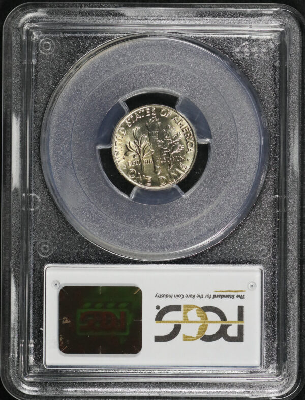 Reverse of this 1979 Roosevelt Dime PCGS MS-67