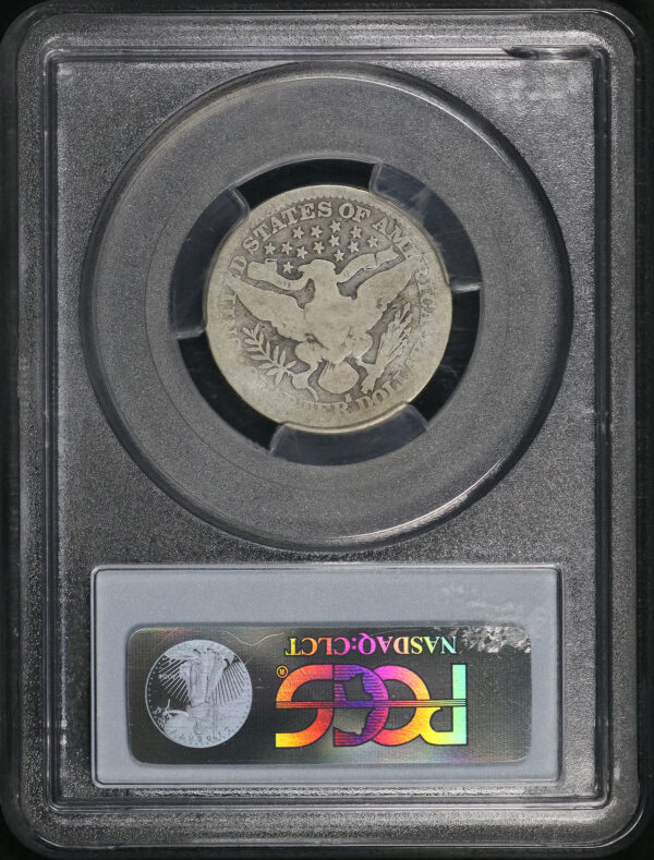 Reverse of this 1914-S Barber Quarter PCGS AG-03