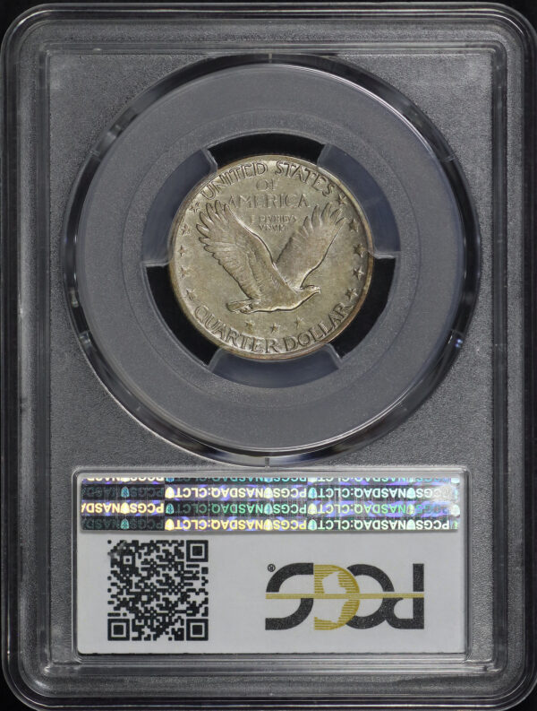 Reverse of this 1918/7-S Standing Liberty Quarter PCGS VF-30