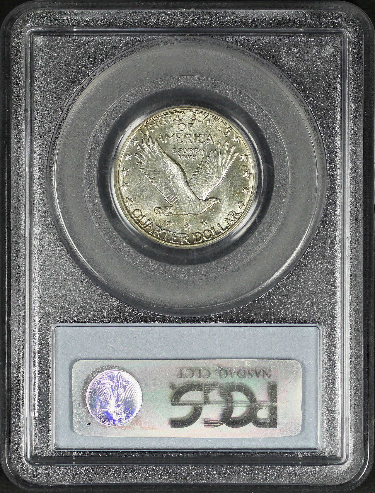 Reverse of this 1928-S Standing Liberty Quarter PCGS MS-62