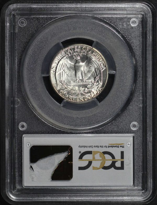 Reverse of this 1937-D Washington Quarter PCGS MS-67