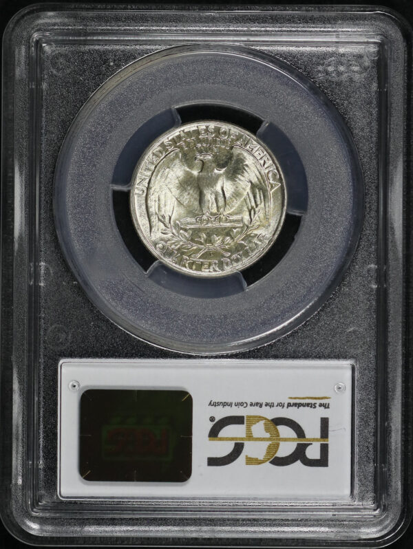 Reverse of this 1946-D Washington Quarter PCGS MS-67