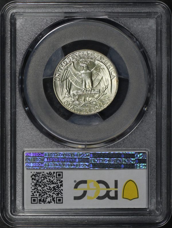 Reverse of this 1959-D Washington Quarter PCGS MS-67