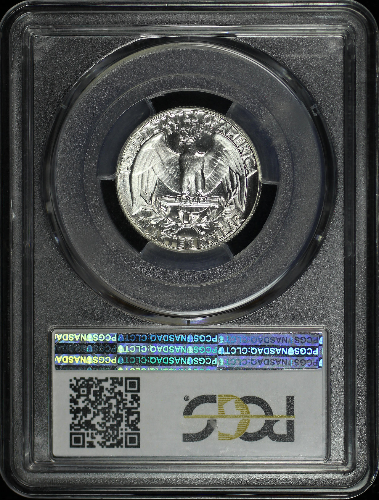 Reverse of this 1951 Washington Quarter PCGS PR-66
