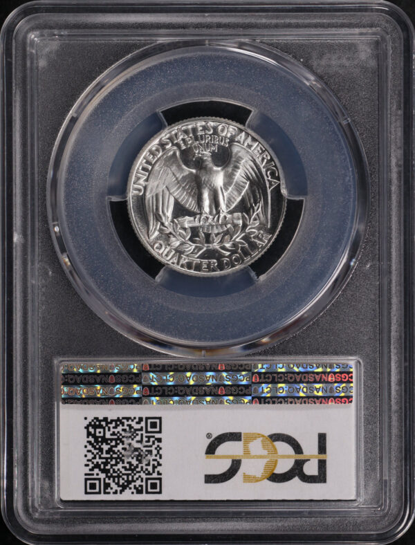 Reverse of this 1953 Washington Quarter PCGS PR-68