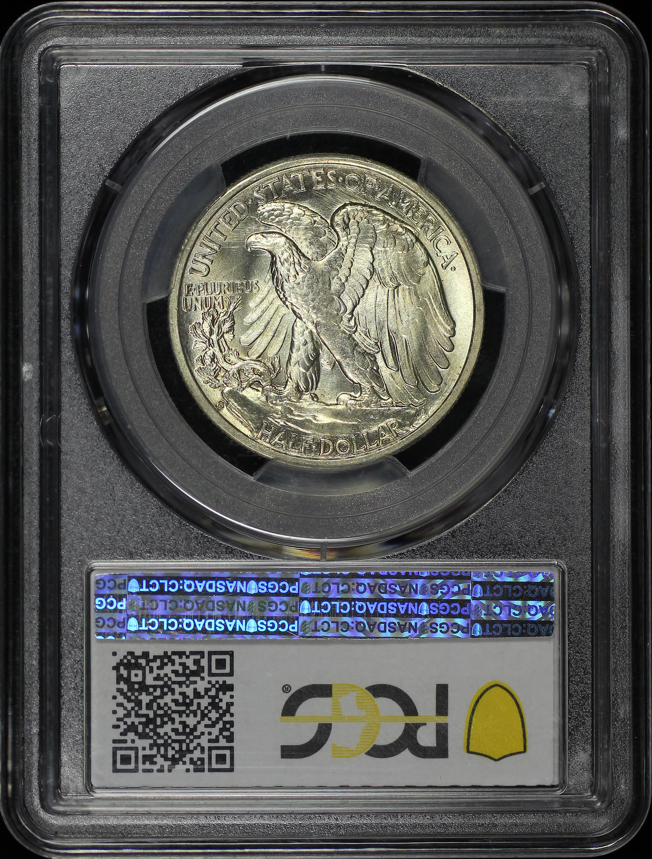 Reverse of this 1941-S Walking Liberty Half Dollar PCGS MS-65