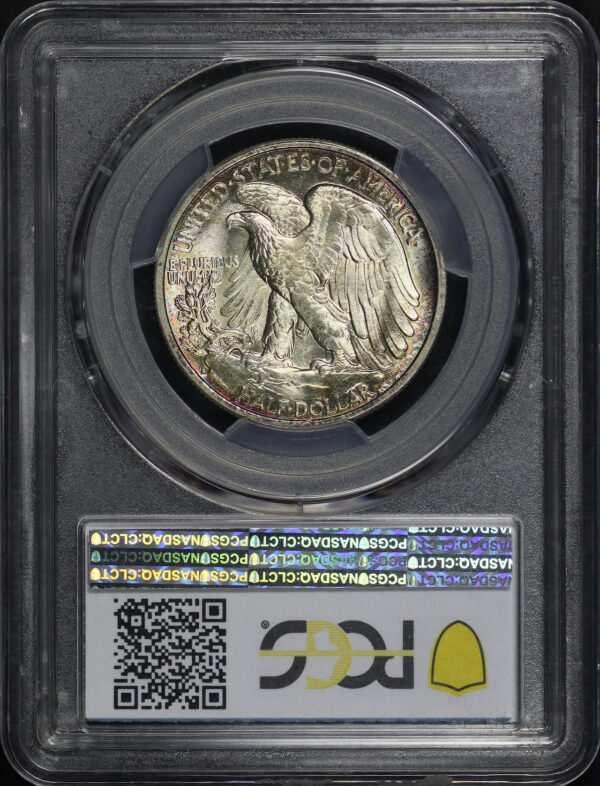 Reverse of this 1941-S Walking Liberty Half Dollar PCGS MS-65