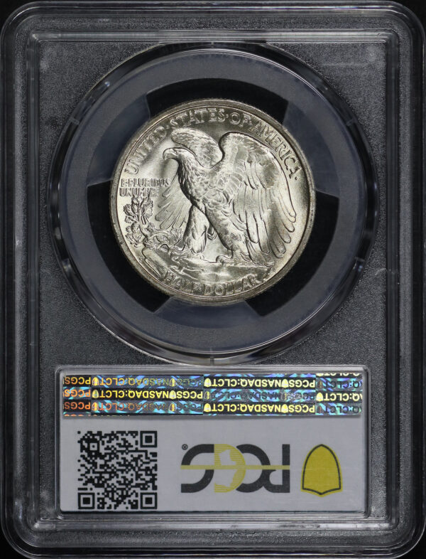 Reverse of this 1946-S Walking Liberty Half Dollar PCGS MS-66