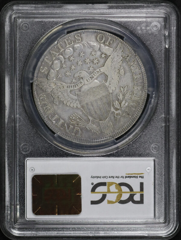 Reverse of this 1803 Draped Bust Dollar Large 3 PCGS VF-30