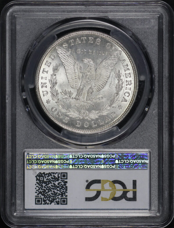 Reverse of this 1878 8TF Morgan Dollar PCGS MS-61