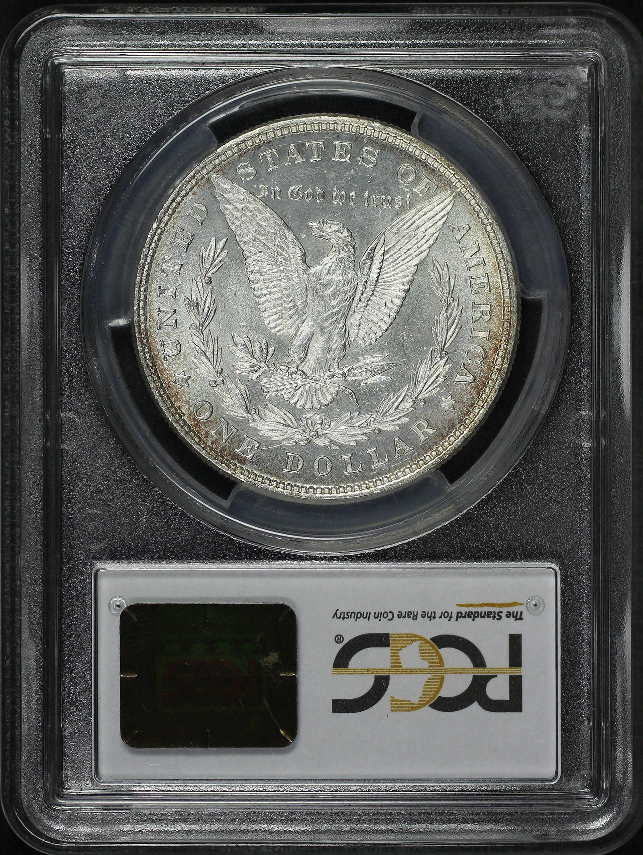 Reverse of this 1878 8TF Morgan Dollar PCGS MS-62