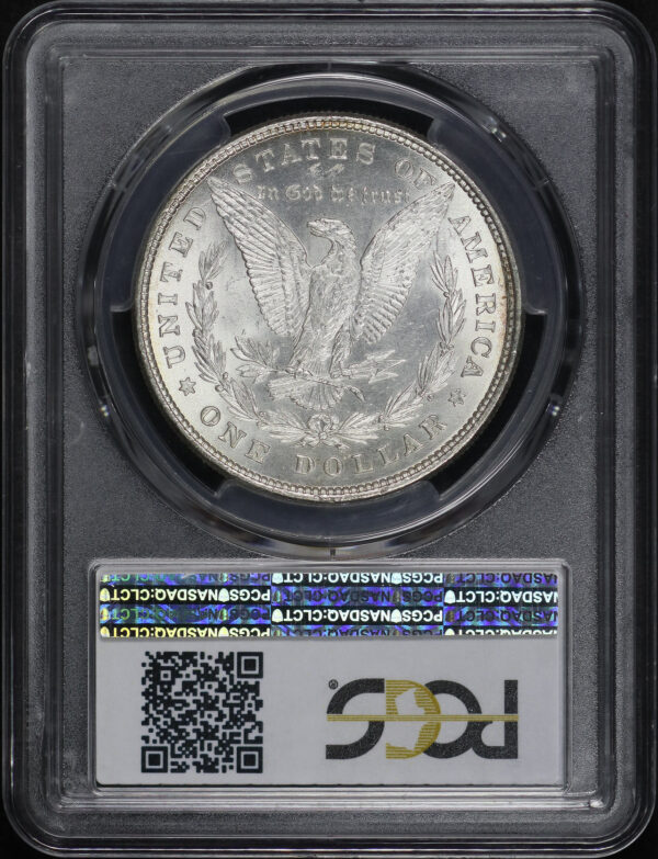 Reverse of this 1878 8TF Morgan Dollar PCGS MS-63