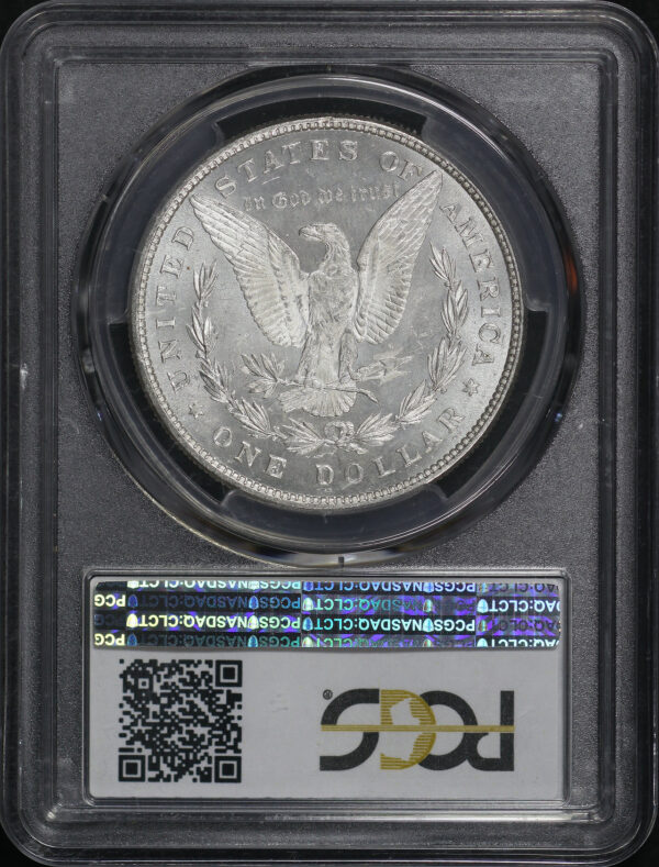 Reverse of this 1878 8TF Morgan Dollar PCGS MS-63 PL