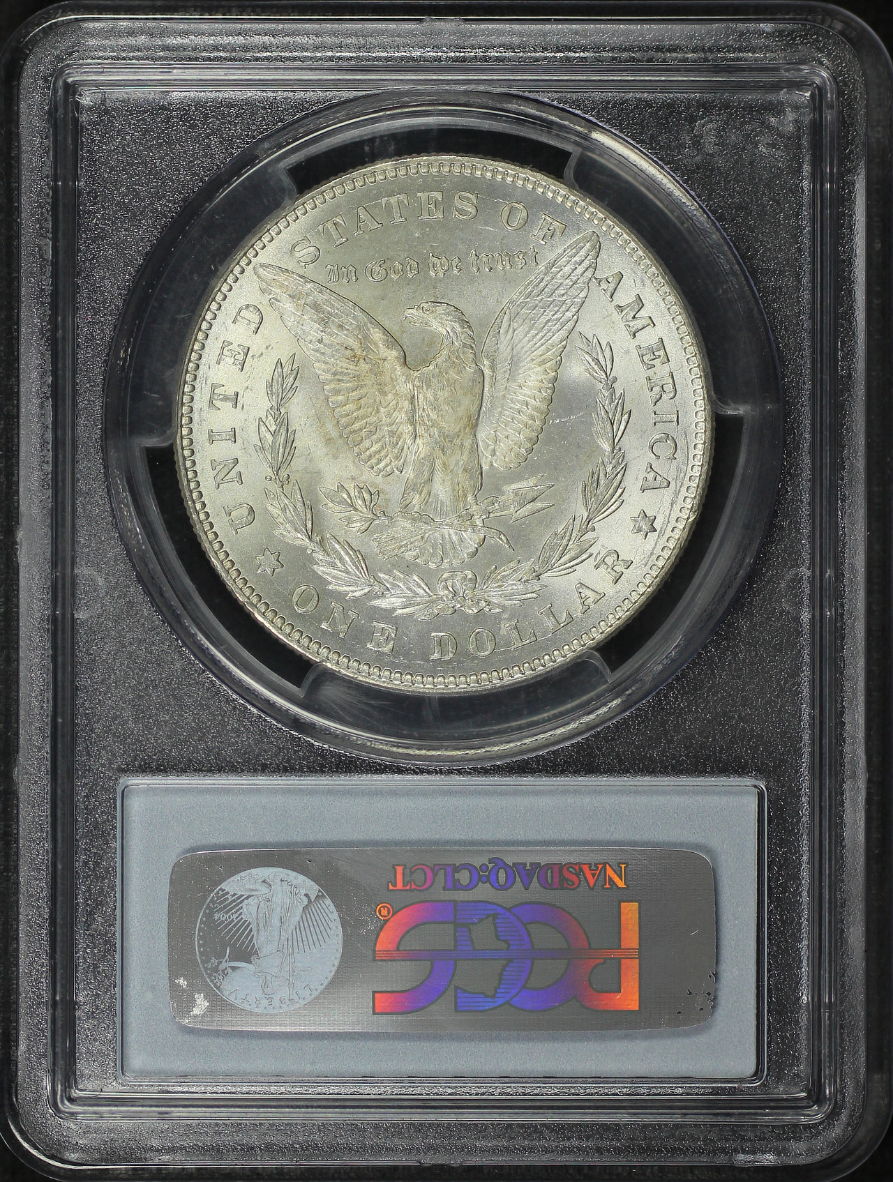Reverse of this 1878 7/8TF Strong Morgan Dollar PCGS MS-63