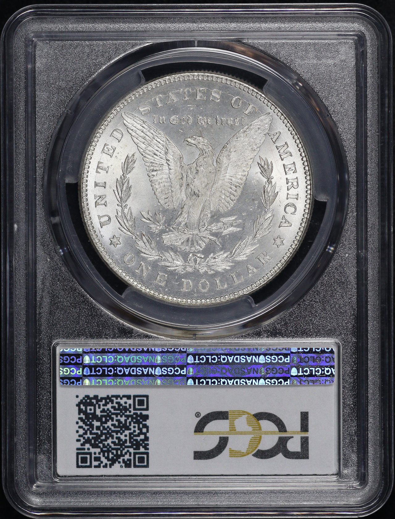 Reverse of this 1878 7/8TF Strong Morgan Dollar PCGS MS-63