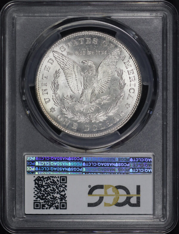 Reverse of this 1878 7/8TF Strong Morgan Dollar PCGS MS-63