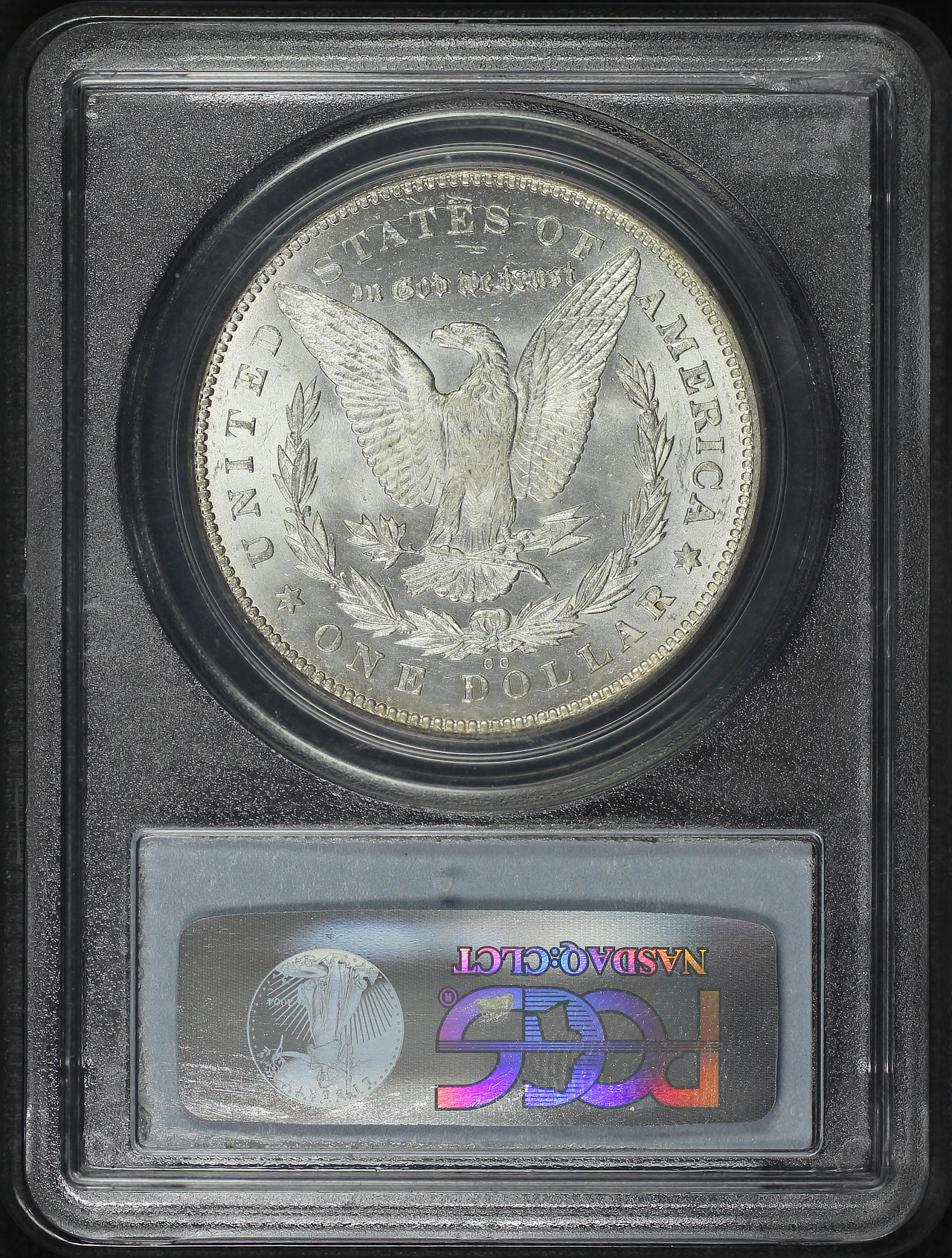 Reverse of this 1878-CC Morgan Dollar PCGS MS-63
