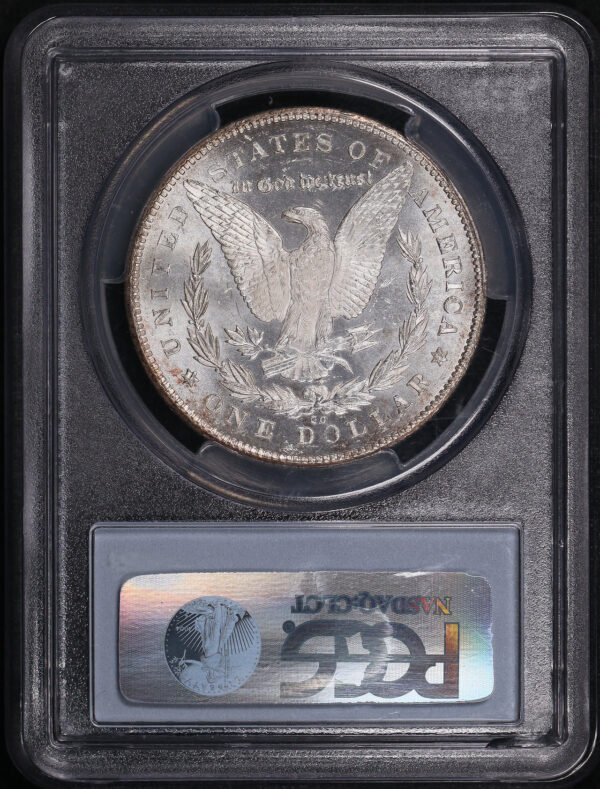 Reverse of this 1878-CC Morgan Dollar PCGS MS-63 CAC