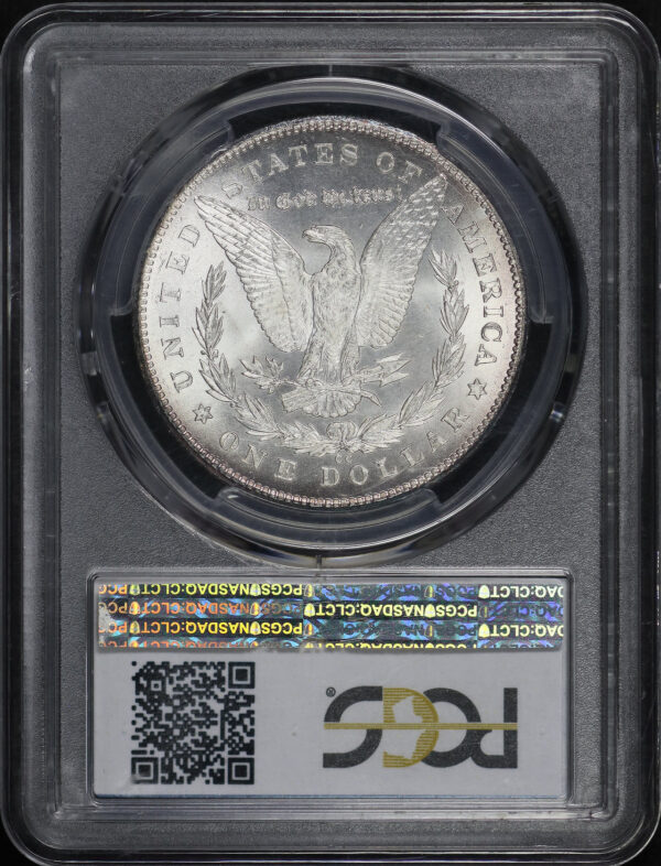 Reverse of this 1878-CC Morgan Dollar PCGS MS-63