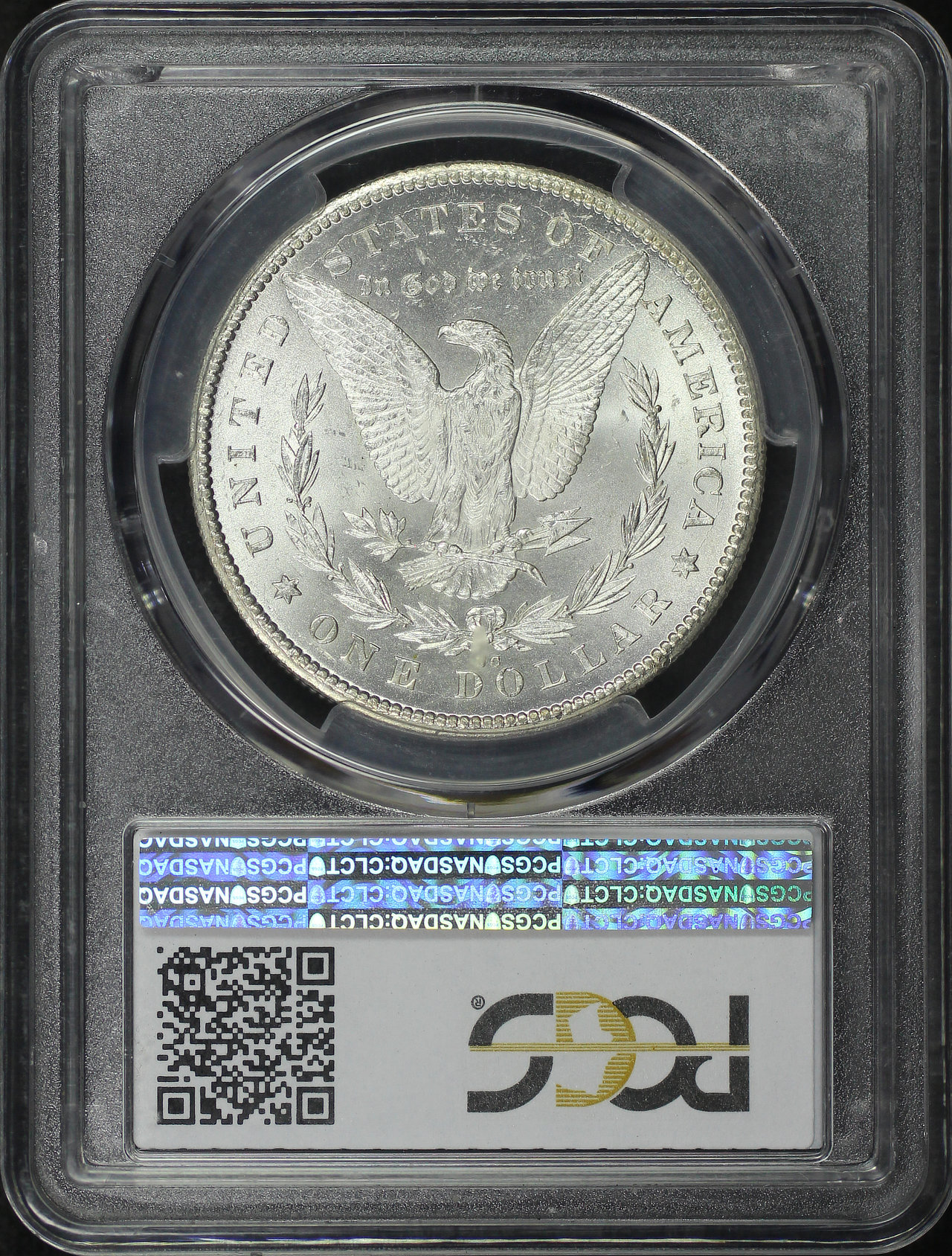 Reverse of this 1878-CC Morgan Dollar PCGS MS-66