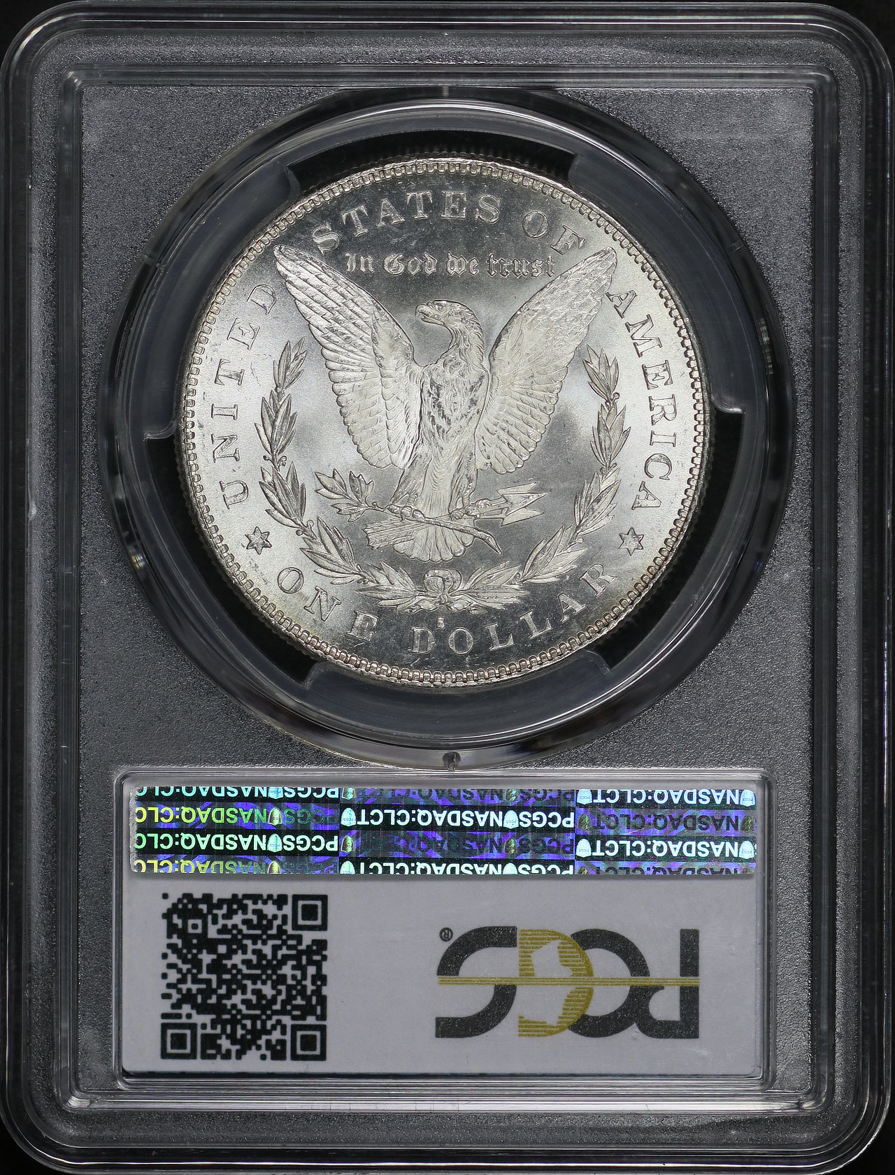 Reverse of this 1878-S Morgan Dollar PCGS MS-65