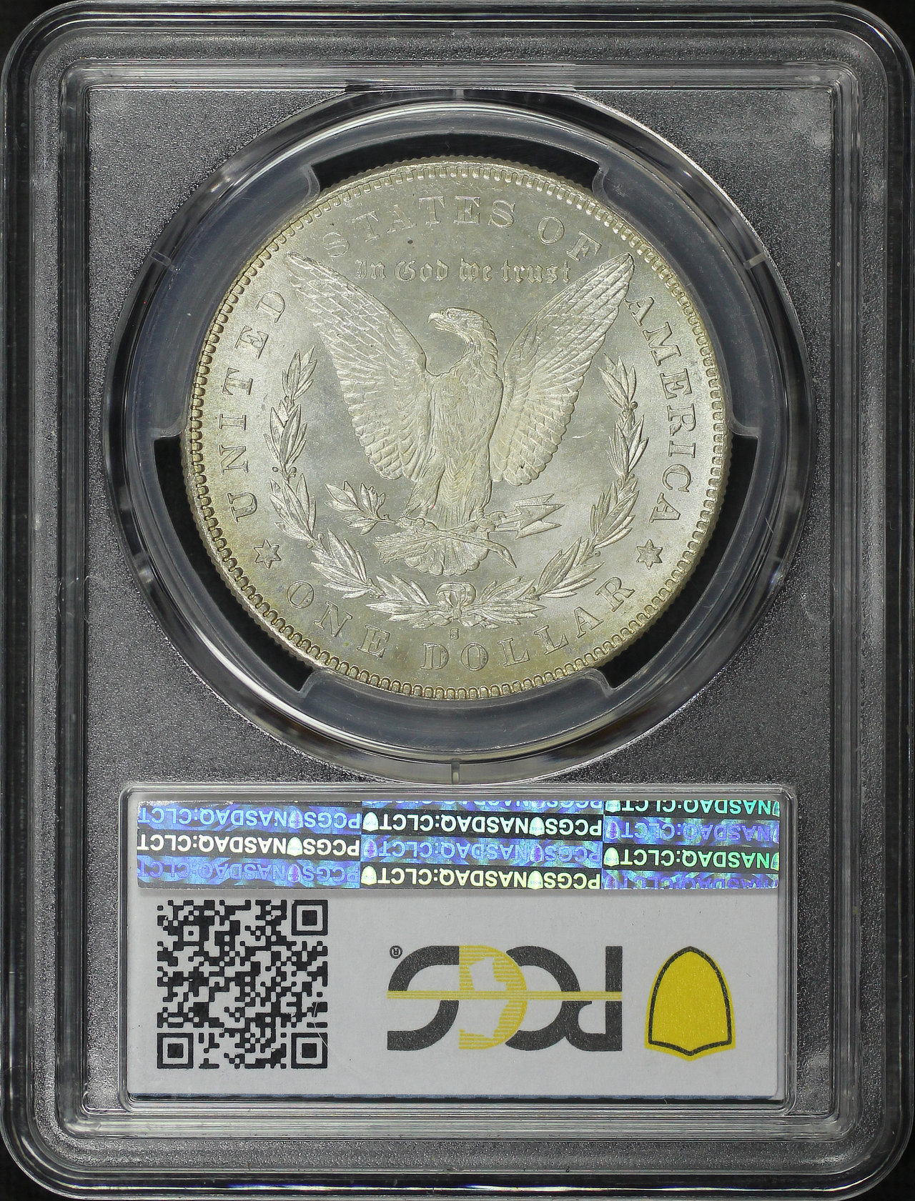 Reverse of this 1878-S Morgan Dollar PCGS MS-65