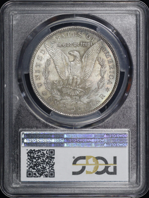 Reverse of this 1879 Morgan Dollar PCGS MS-63