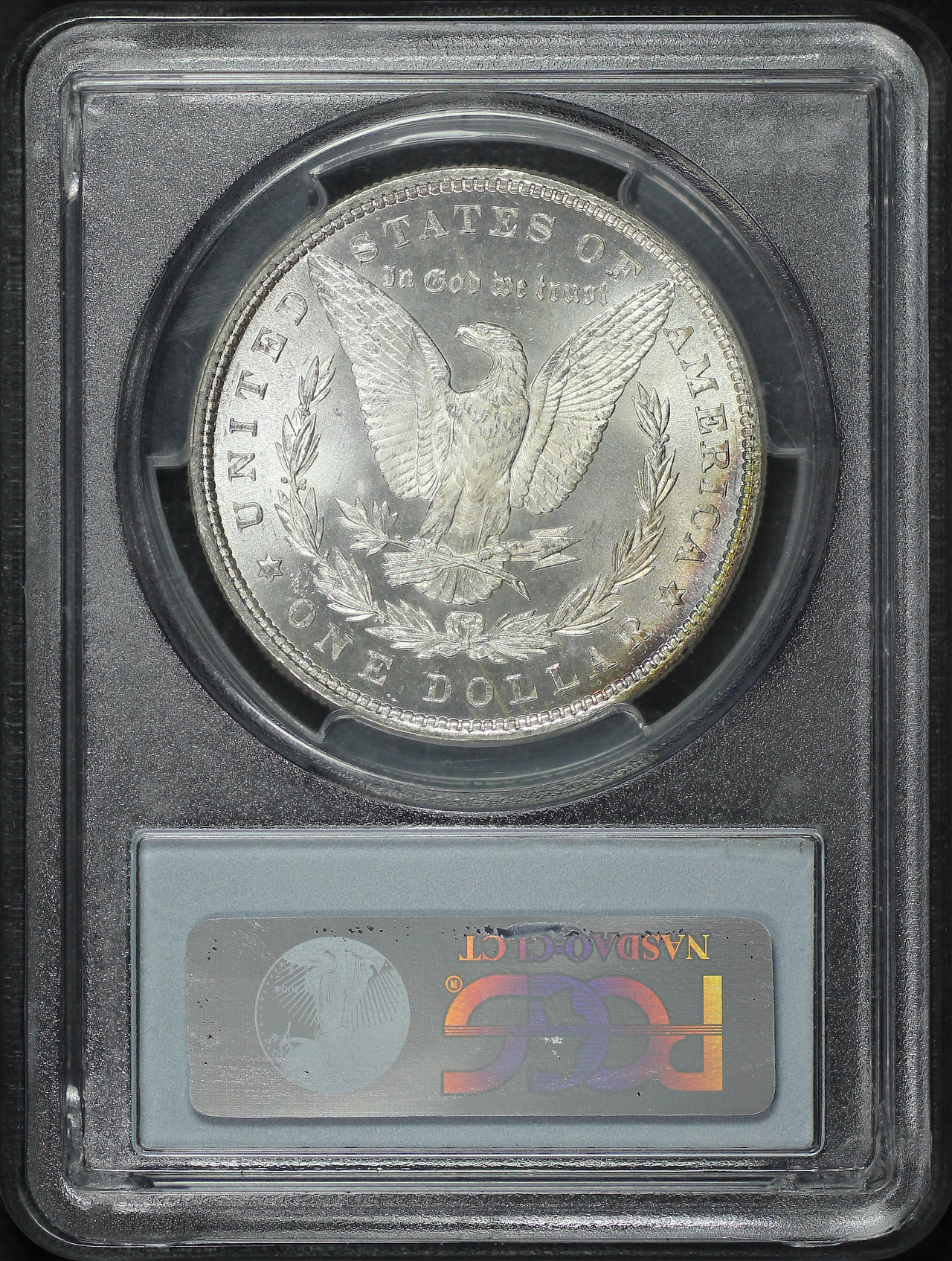 Reverse of this 1879 Morgan Dollar PCGS MS-65