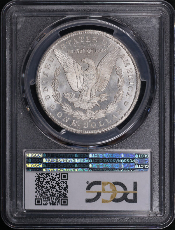 Reverse of this 1879-CC Morgan Dollar PCGS MS-62 CAC