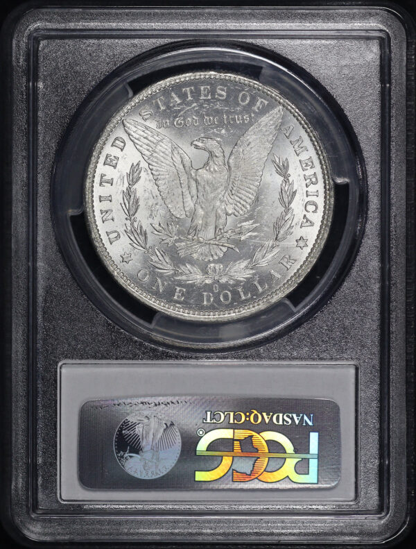 Reverse of this 1879-O Morgan Dollar PCGS MS-63