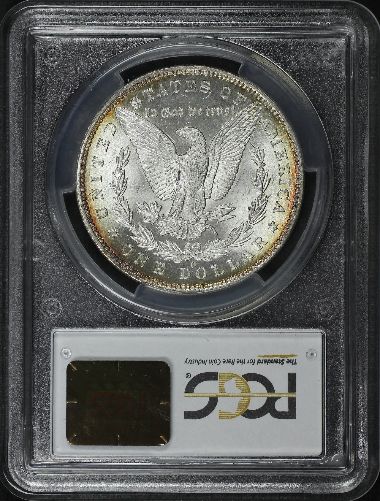 Reverse of this 1879-O Morgan Dollar PCGS MS-63