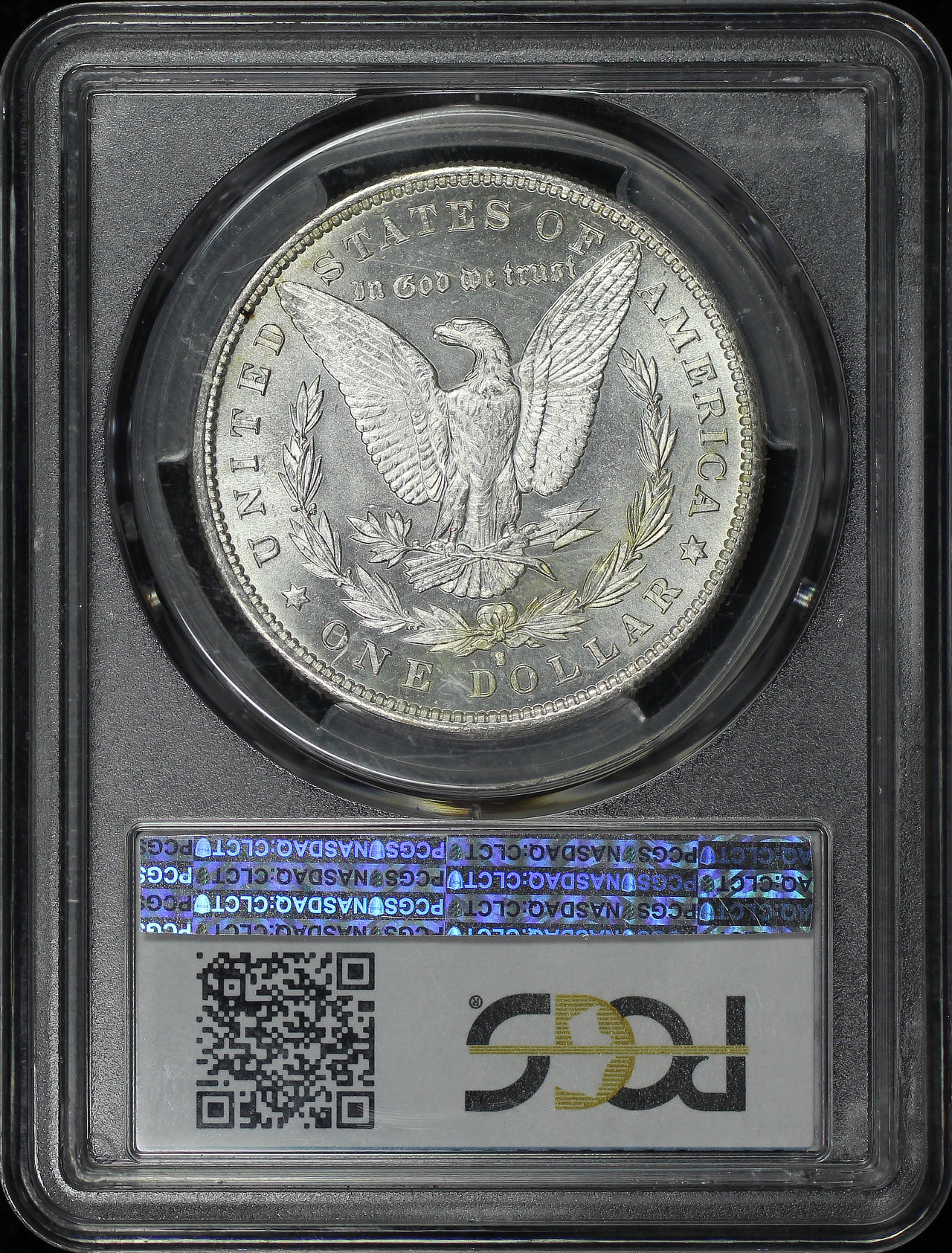 Reverse of this 1879-S Morgan Dollar PCGS MS-63