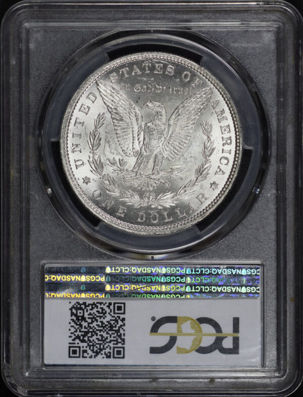 Reverse of this 1880 Morgan Dollar PCGS MS-64