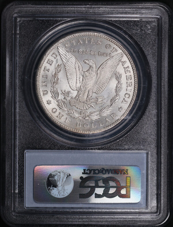 Reverse of this 1880-CC Morgan Dollar PCGS MS-63