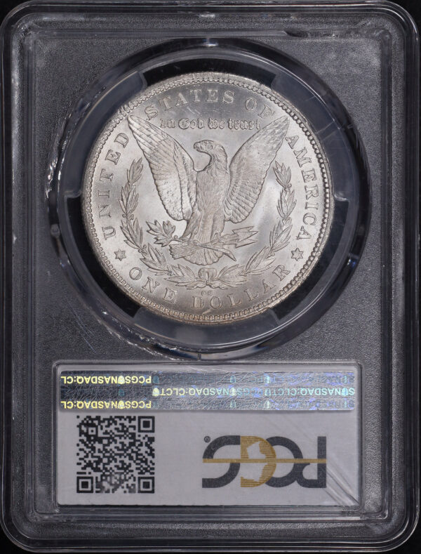 Reverse of this 1880-CC Morgan Dollar PCGS MS-66