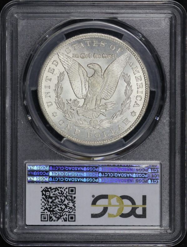 Reverse of this 1880-CC Morgan Dollar PCGS MS-66