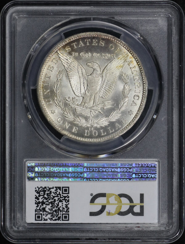 Reverse of this 1880-CC Morgan Dollar PCGS MS-66+ CAC